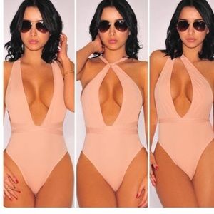 Hot Miami styles light pink multi wear swimsuit